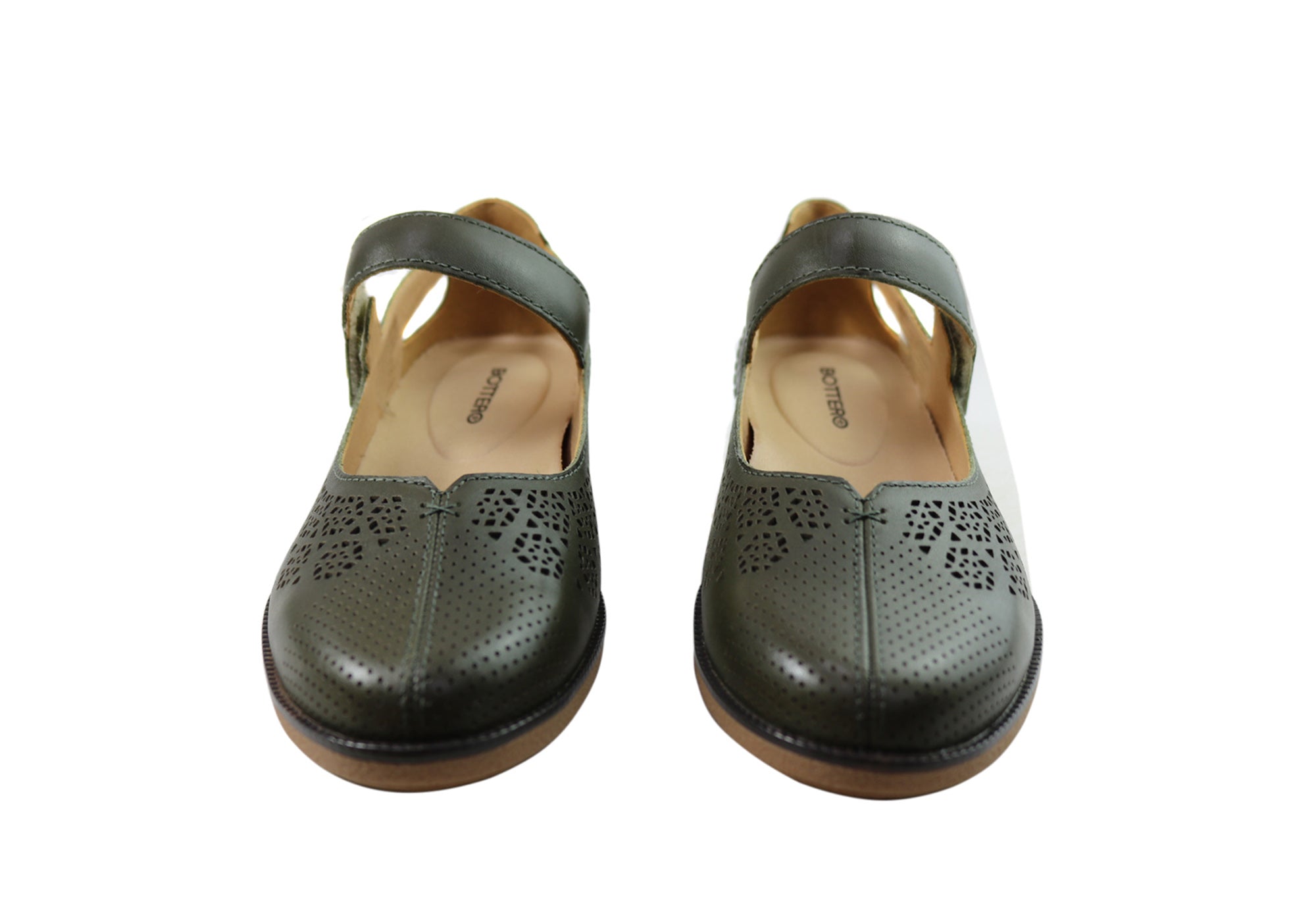 Bottero Laura Women's Comfortable Leather Shoes - Handmade in Brazil - Perfect for Work, Travel & Casual Wear