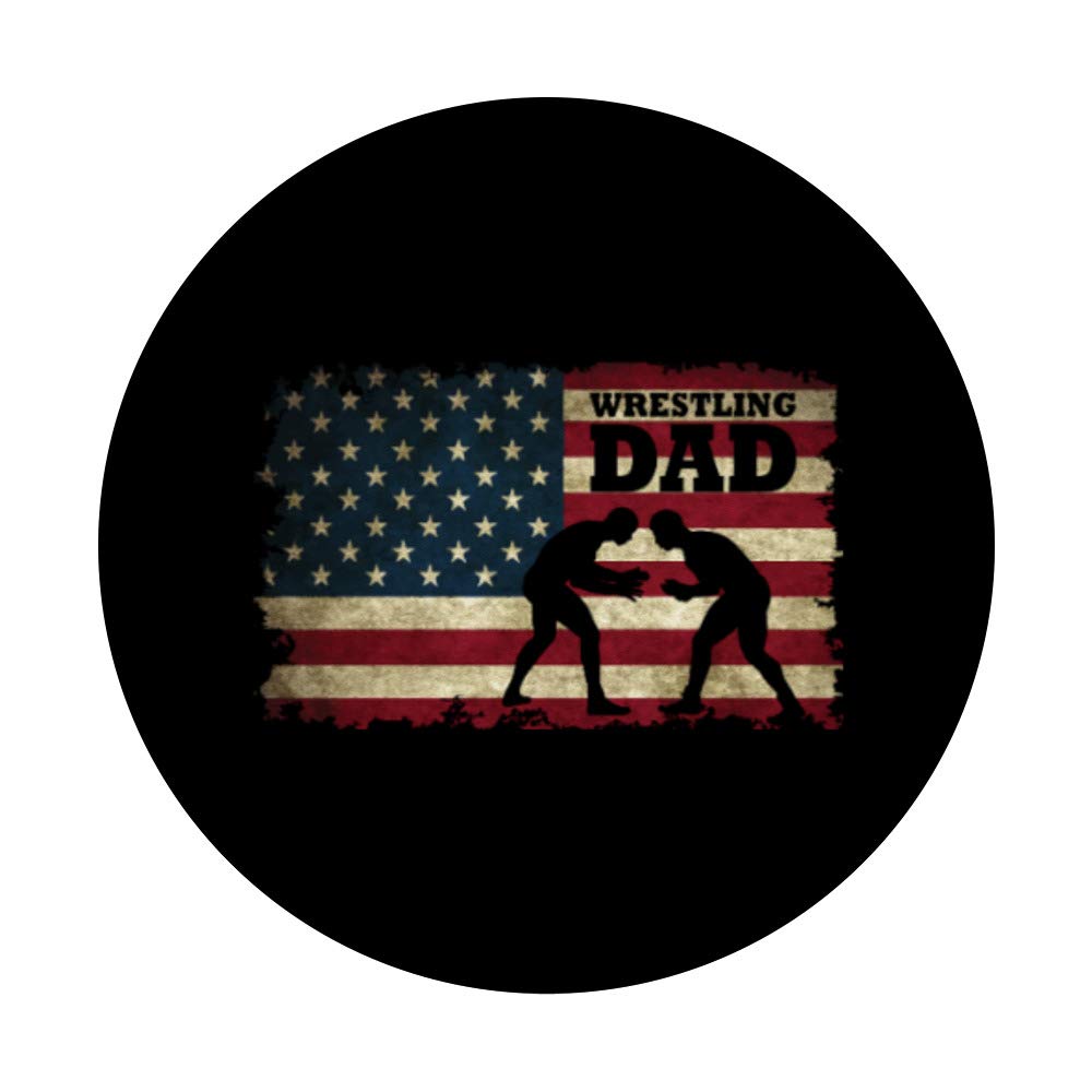 Best Wrestling Dad Gifts - Patriotic American Flag Phone Case & Accessories | Perfect for Father's Day, Birthday & Sports Fans