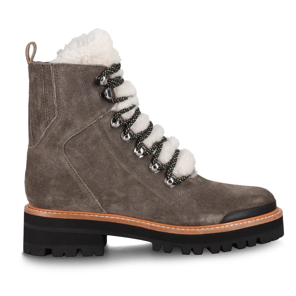 Marc Fisher Limited Women's Izzie Leather Ankle Boots in Taiga - Stylish & Comfortable Booties for Fall, Winter & Everyday Wear