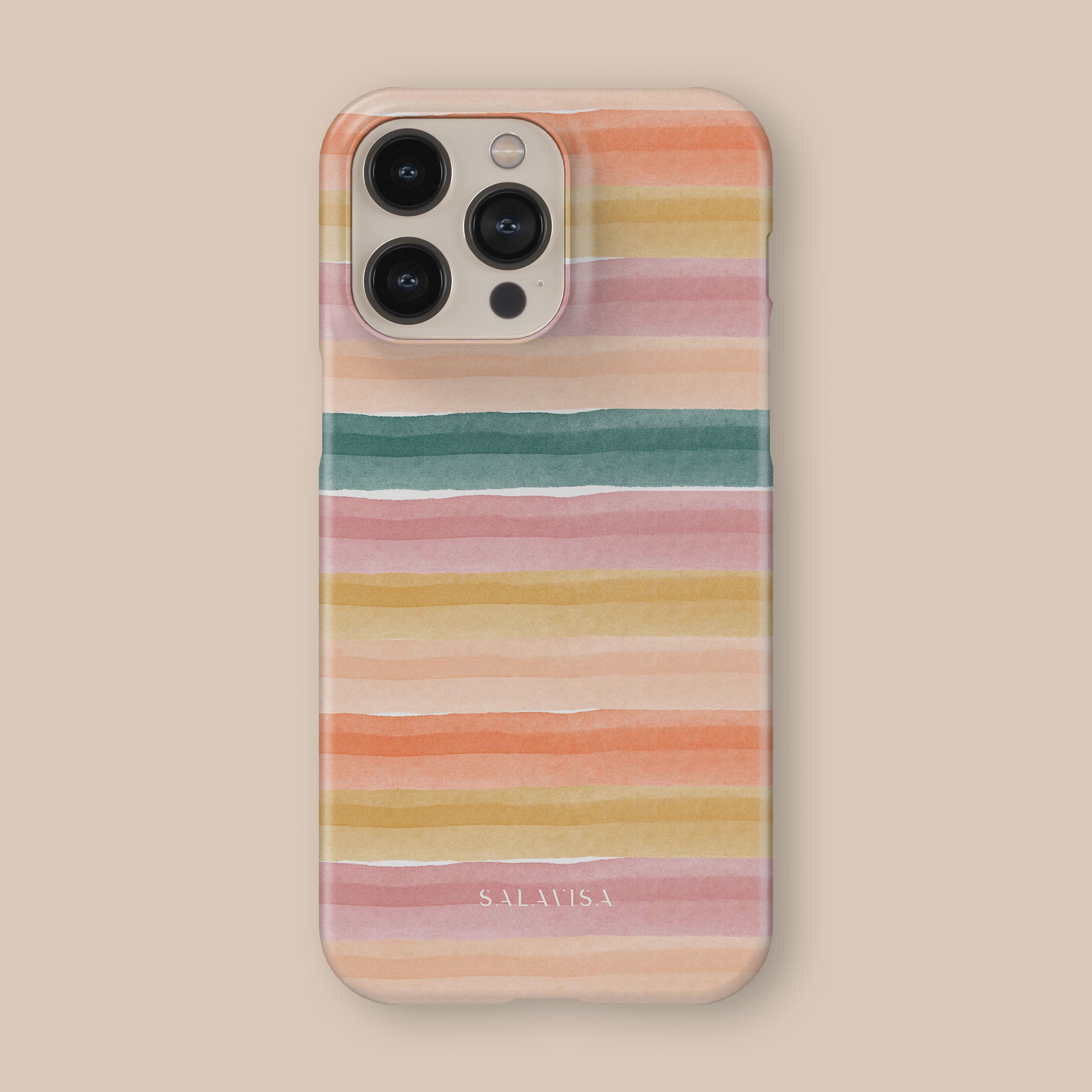 Stylish Layered Sunset Phone Case - Trendy Protective Cover for iPhone & Samsung - Perfect for Travel, Beach & Everyday Use