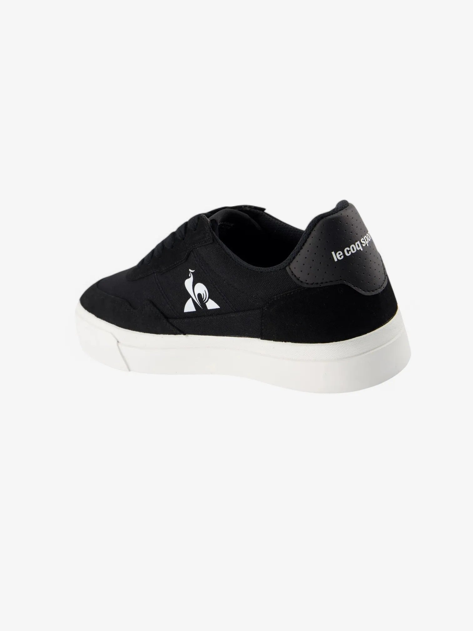 Le Coq Sportif LCS Ollie Black & White Sneakers - Comfortable Casual Shoes for Men & Women | Perfect for Running, Walking & Everyday Wear
