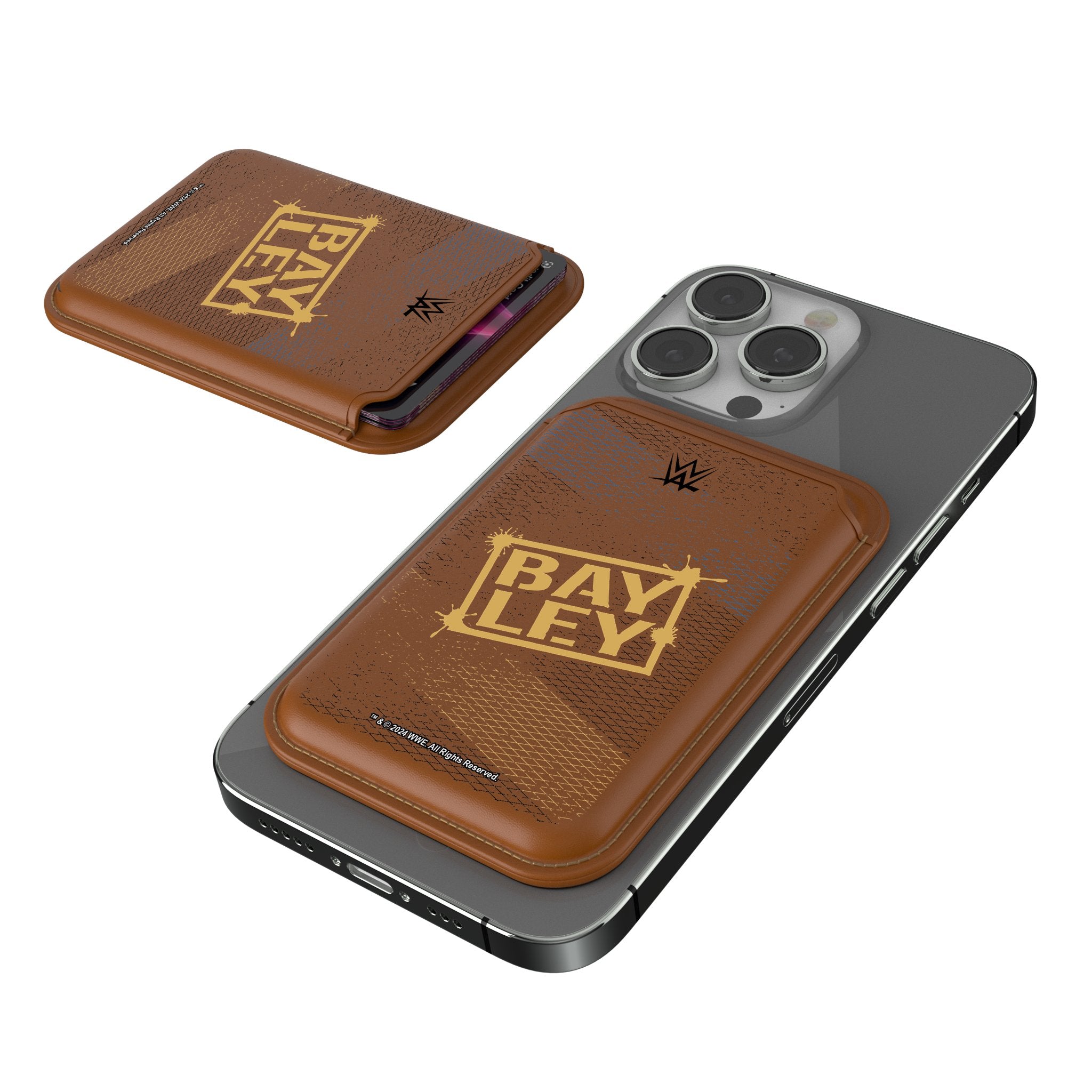 Premium Bayley Steel Brown Magnetic Credit Card Wallet - RFID Blocking Slim Minimalist Wallet for Men & Women | Perfect for Travel, Business & Everyday Use