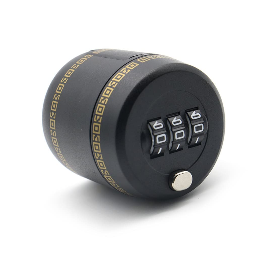 Secure Combination Lock for Plastic Bottles & Wine Stoppers - Password Protected Vacuum Seal Plug for Furniture Hardware & Home Storage (Ideal for Childproofing, Travel, and Preserving Beverages)