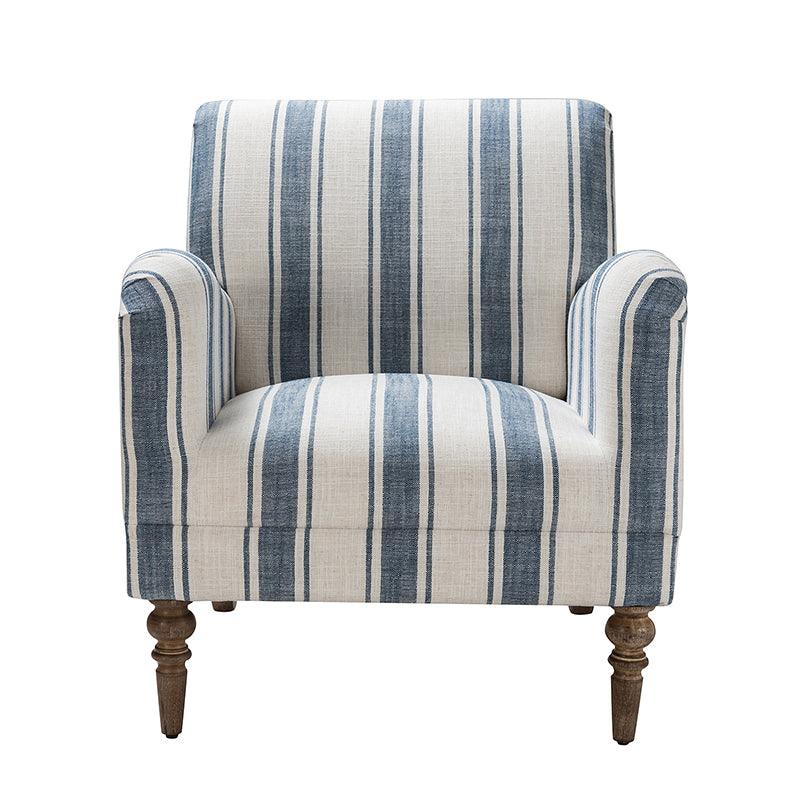Quentin Upholstered Armchair - Modern Accent Chair for Living Room, Bedroom & Office - Comfortable Lounge Chair with Soft Fabric & Sturdy Wooden Legs
