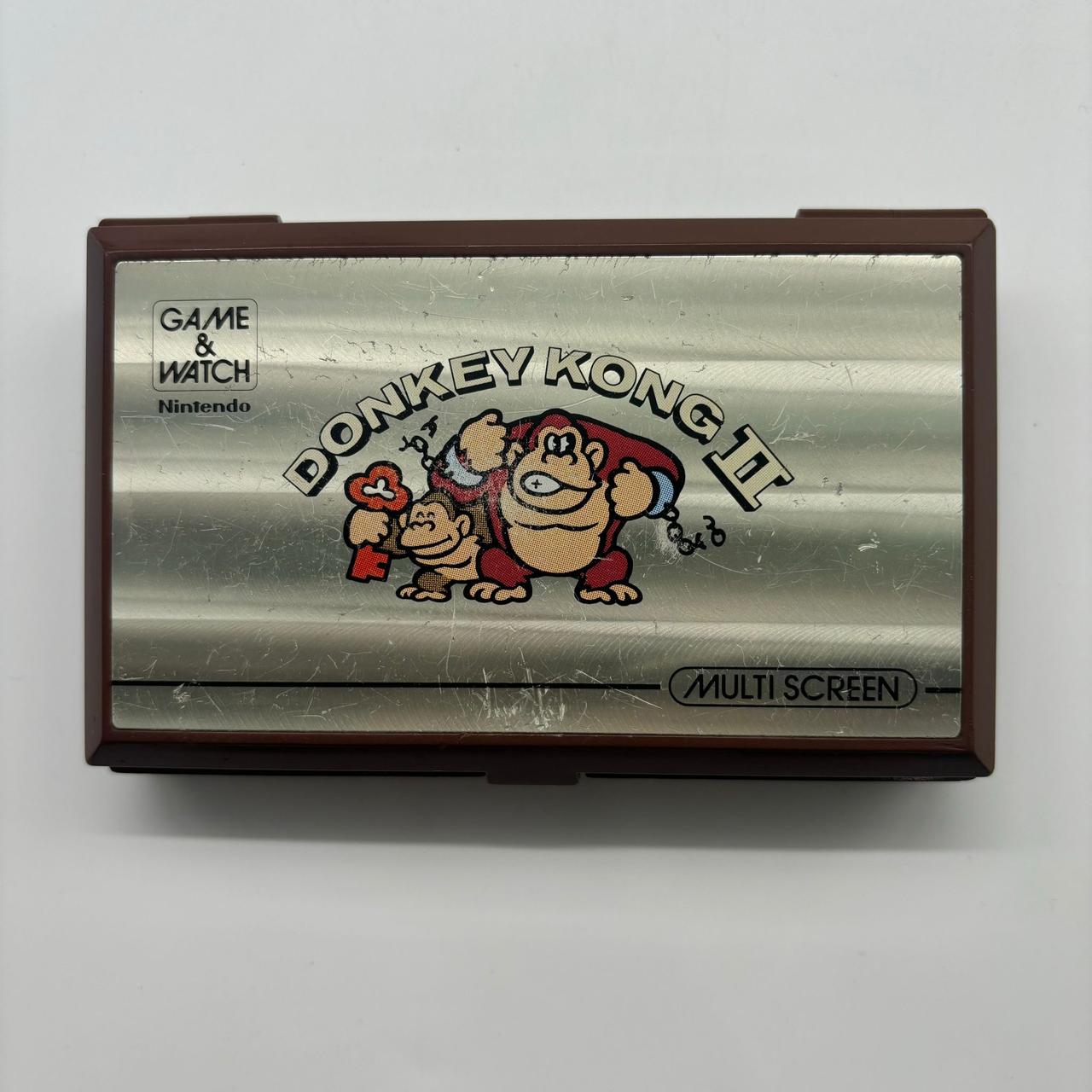 Original Nintendo Game & Watch Donkey Kong 2 II Multi Screen Handheld Retro Gaming Console - Portable Classic Arcade Game for Kids & Adults - Perfect for Travel, Gifts & Collectors