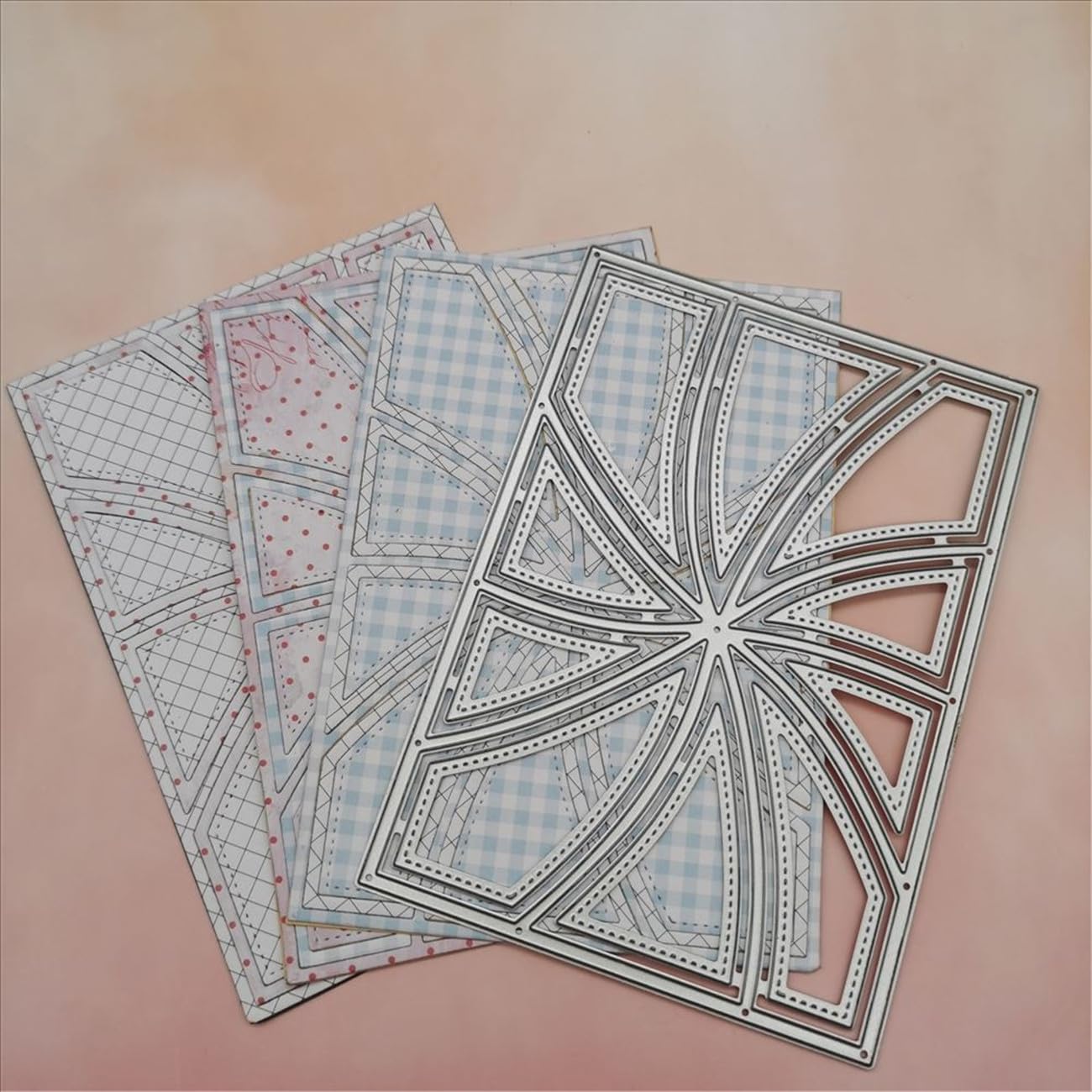 Cutting Dies 3D Metal Stencils for DIY Crafting - Carbon Steel Embossing Template, Windmill Design (14x9.9cm) - Perfect for Scrapbooking, Card Making, Album Arts, and Home Decor Projects - XMEI000580