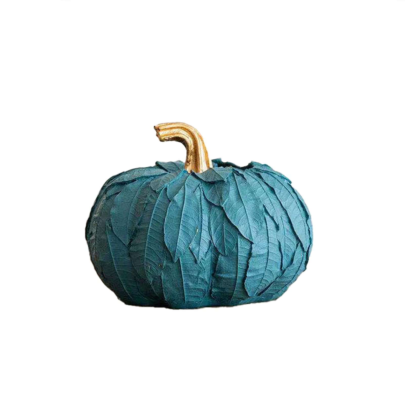 Creative Pumpkin Shape Resin Vase - Halloween Home Decor for Table Centerpiece, Mantel Display & Fall Seasonal Decorations
