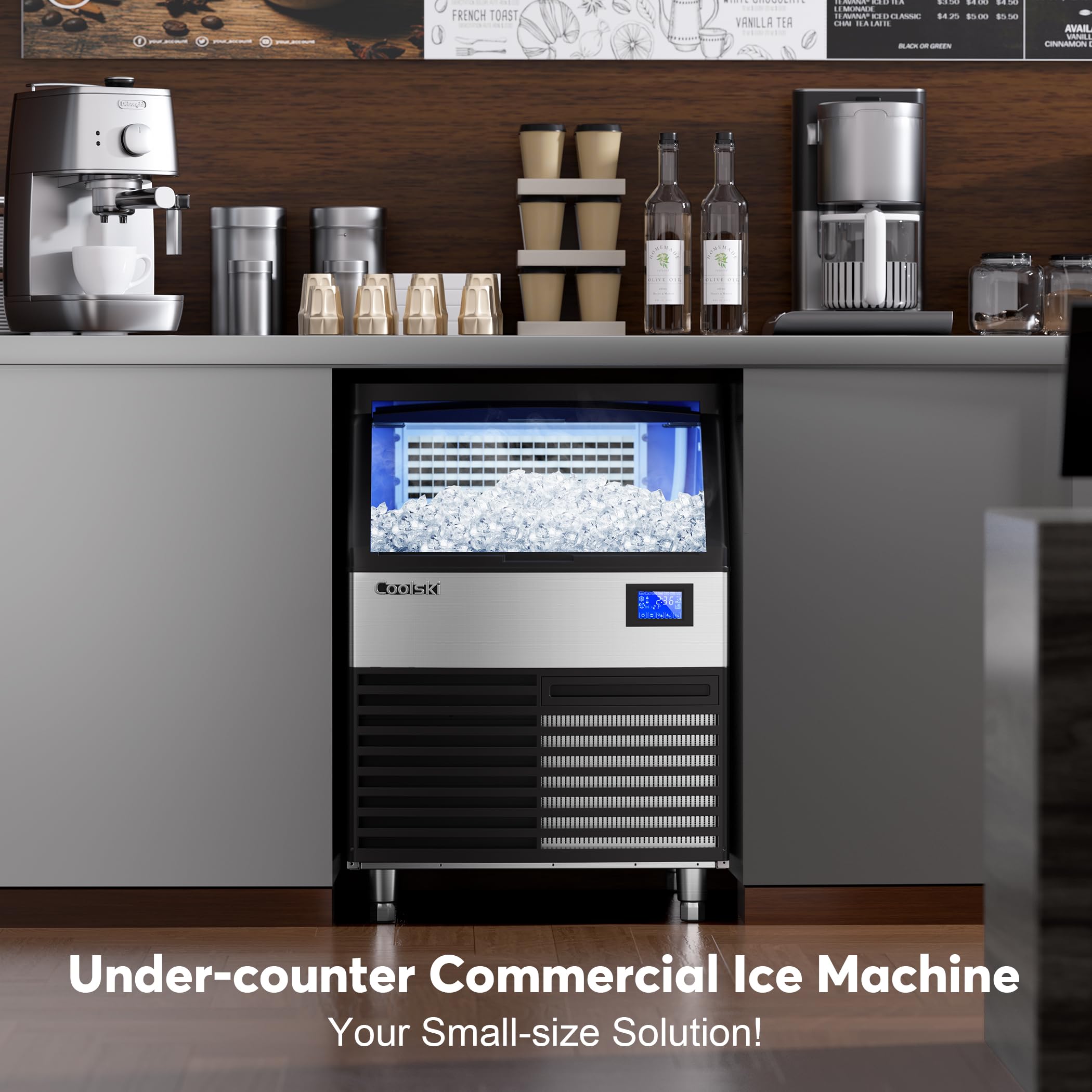 Commercial Ice Maker Machine 320LBS/24H - 26
