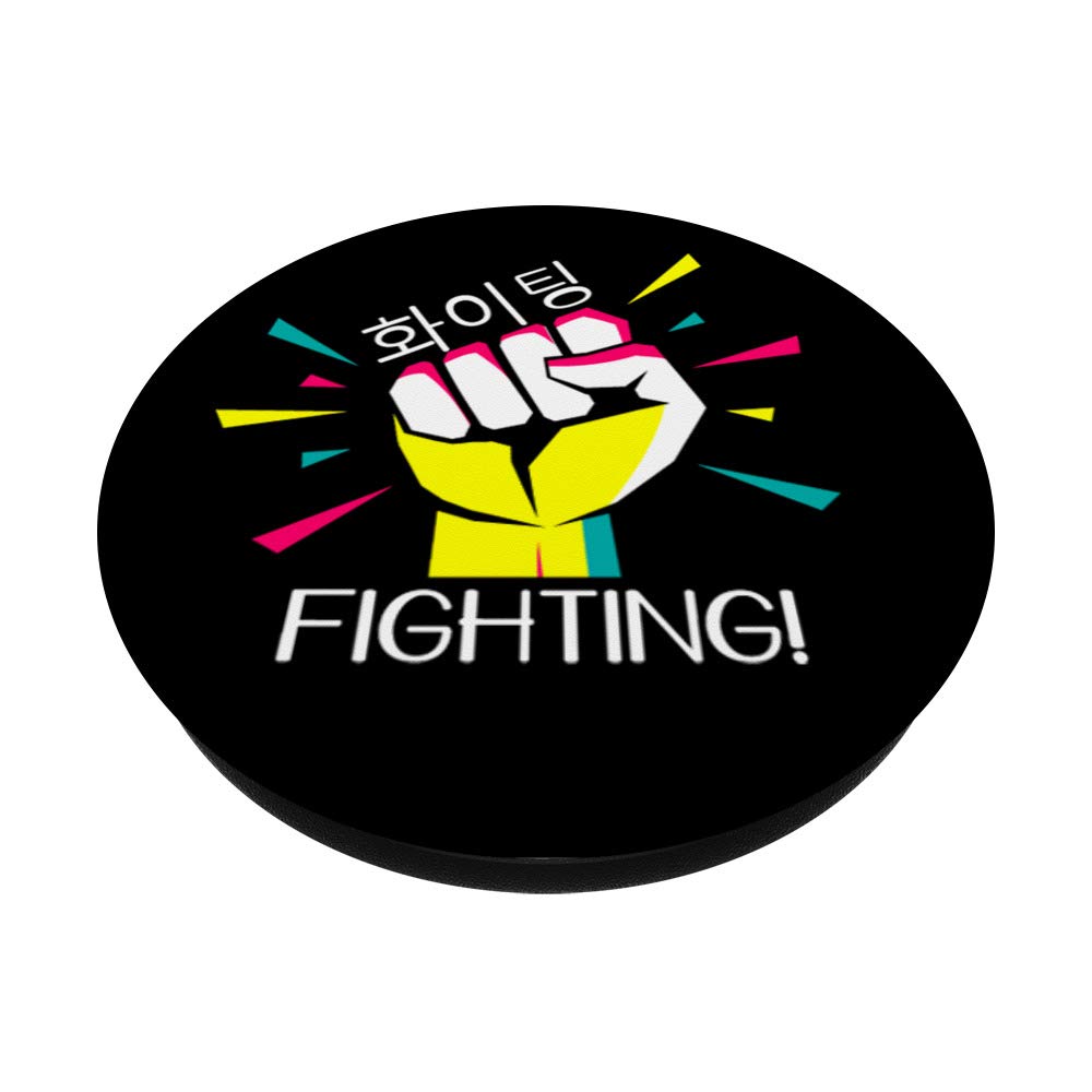 Korean Drama Hangul Fist PopSockets - Funny Phone Grip & Stand for iPhone, Samsung, Tablets - Perfect for K-Drama Fans & Pop Culture Lovers