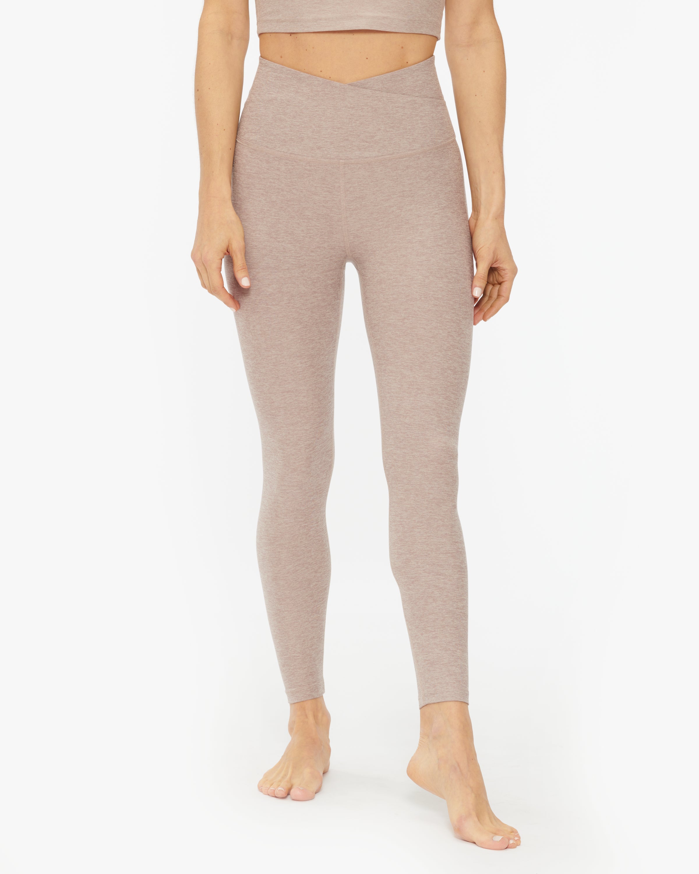 Beyond Yoga At Your Leisure High Waisted Legging - Women's Stretchy Yoga Pants for Workout, Lounge & Everyday Wear - Perfect for Gym, Running & Relaxing at Home