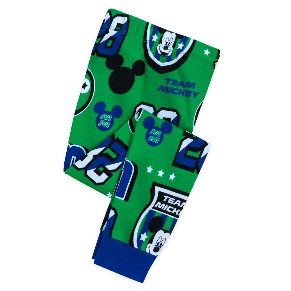 Disney Mickey Mouse Pajama Set for Boys - Soft Cotton Sleepwear with Fun Print - Perfect for Bedtime, Lounging & Sleepovers