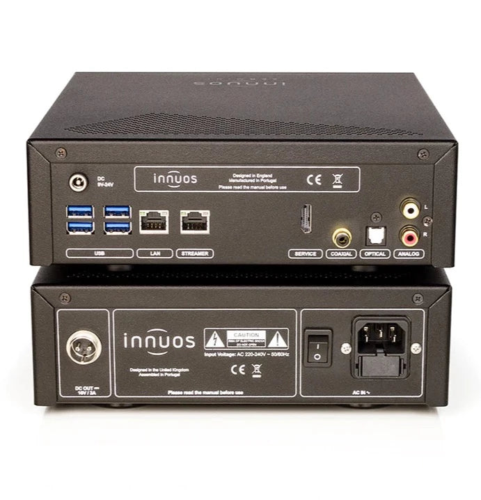 Innuos ZENmini MK3 High-Resolution Music Server & Streamer with LPSU Bundle - Perfect for Audiophiles & Home Theater Systems