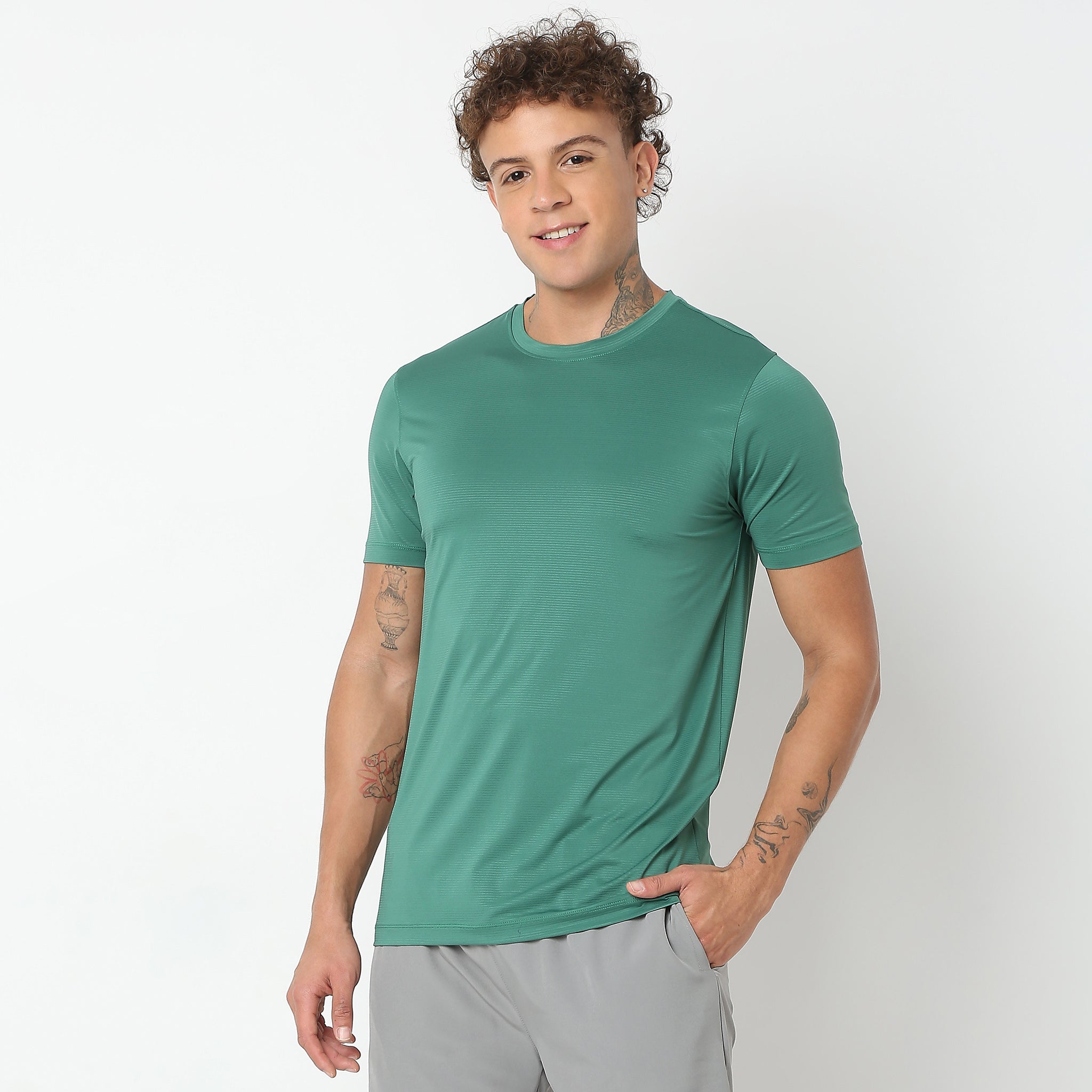 Air Dry® Performance Workout T-Shirt - Moisture Wicking Regular Fit Gym Shirt for Men & Women | Perfect for Running, Yoga & Training