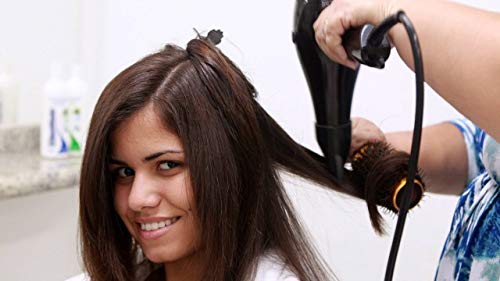 Argan Oil Keratin Hair Straightening Treatment - Brazilian Hair Repair System with Progressive Brush (2 L) - Formaldehyde Free for Smooth, Silky & Frizz-Free Hair at Home or Salon