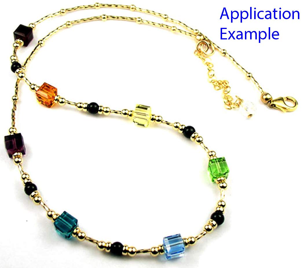 5 Strands Czech Faceted Cube Crystal Glass Loose Beads - 6mm (0.24 Inch) Peridot Shimmer Spacer Beads (475-490pcs) for DIY Jewelry Making, Bracelets, Necklaces & Craft Projects | Bulk Beads for Jewelry Design & Home Decor
