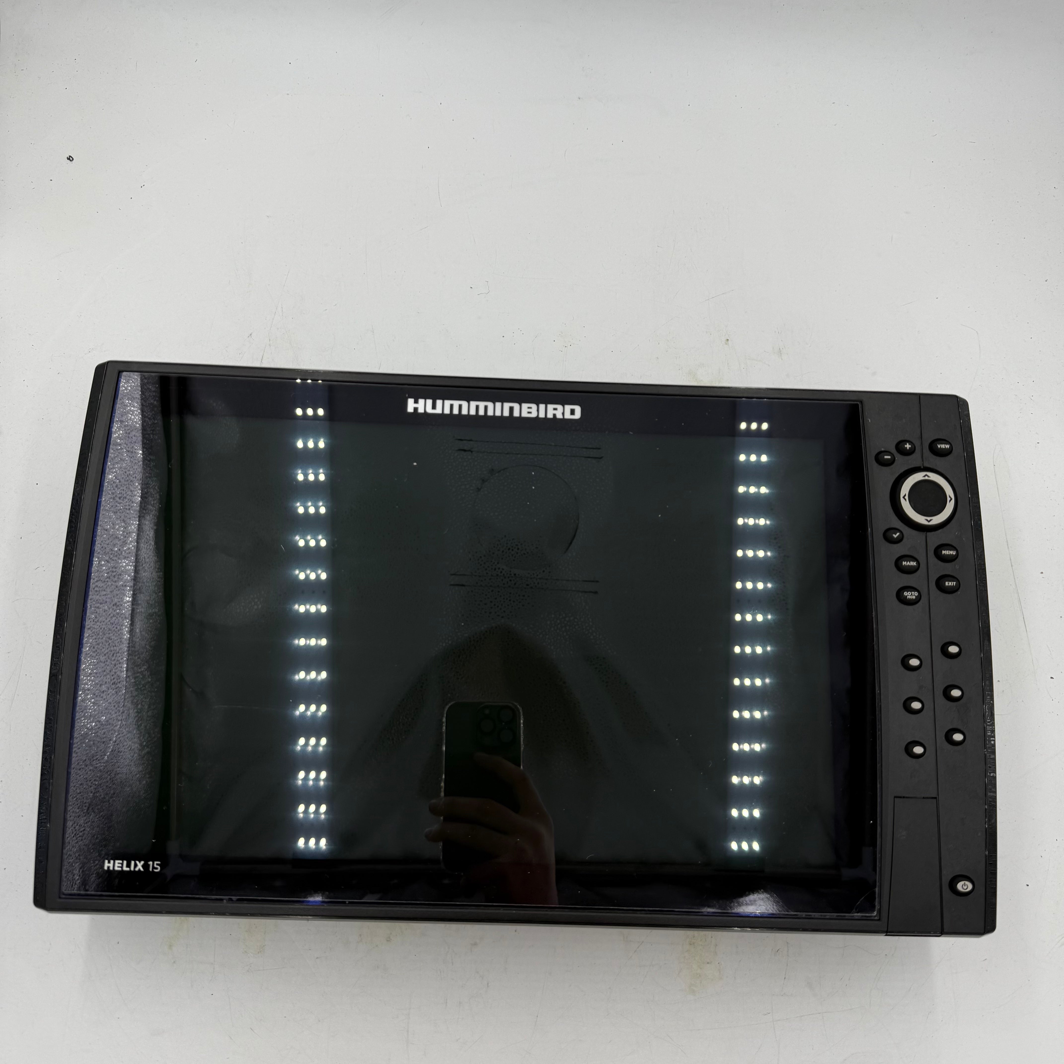 Humminbird Helix 15 MSI+ GPS G4N Fish Finder with CHIRP Sonar & Mega Imaging - Perfect for Deep Water Fishing and Offshore Boating