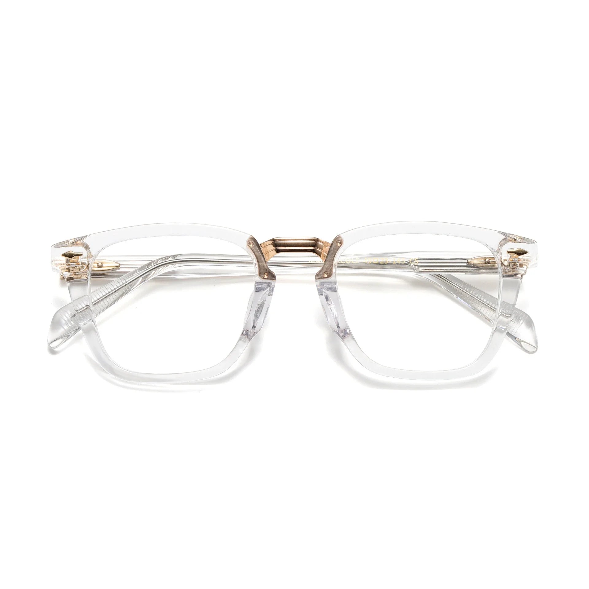 Aror Women's Full Rim Square Acetate Eyeglasses Frame 413001 - Stylish & Lightweight for Work, Reading & Everyday Wear