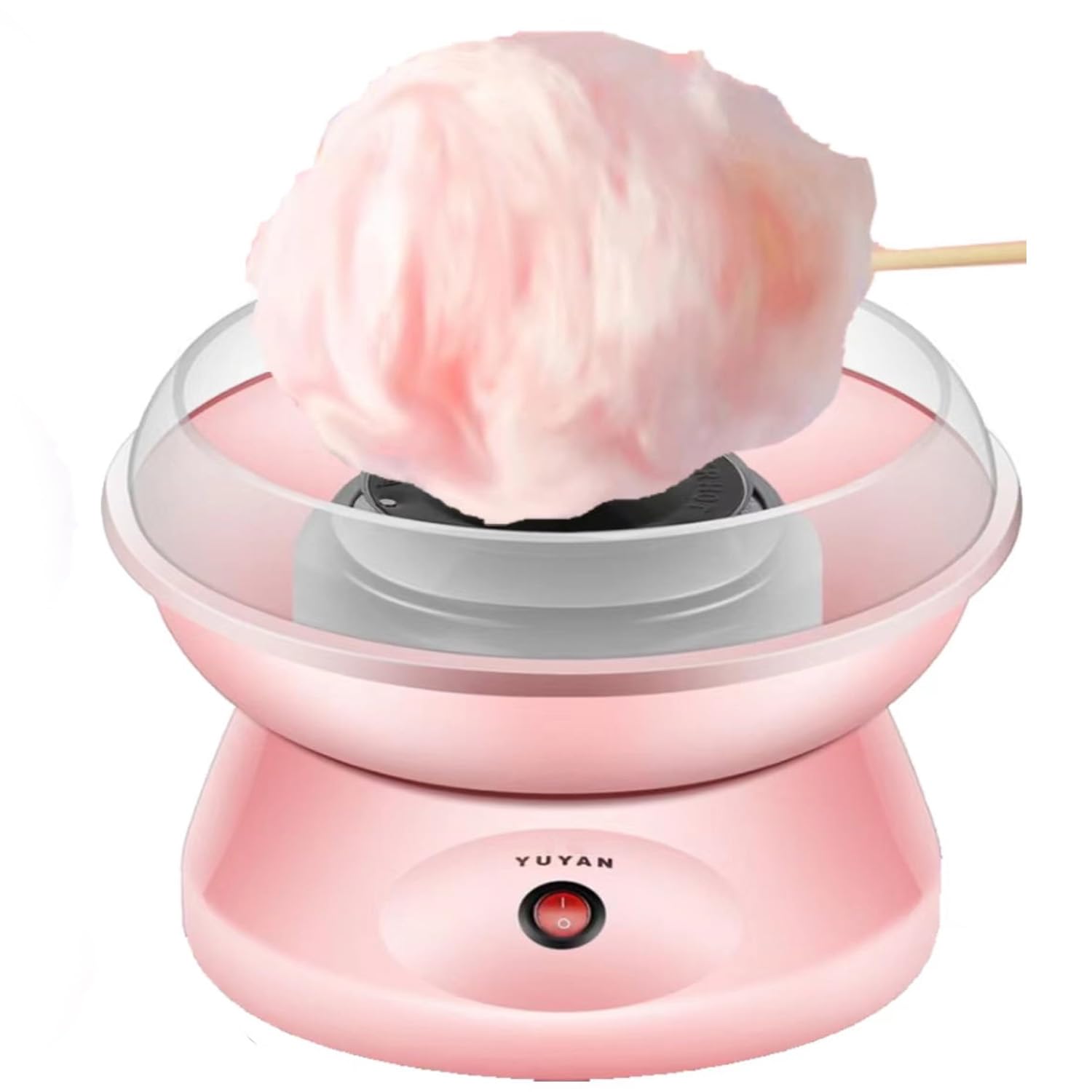Cotton Candy Machine for Kids - Mini Candy Floss Maker for Birthday Parties, Family Gatherings & Christmas Gifts | DIY Homemade Cotton Candy at Home | Perfect for Events, Carnivals & Sweet Treats