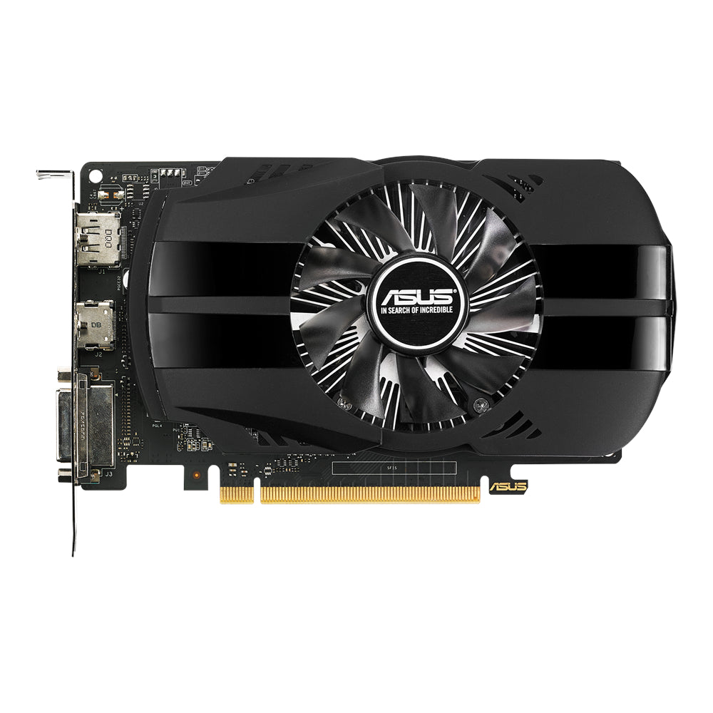 ASUS NVIDIA GeForce GTX 1050 Ti 4GB GDDR5 75W PCI Express 3.0 Graphics Card - Dual Fan Cooling for Gaming, Video Editing & 4K Streaming