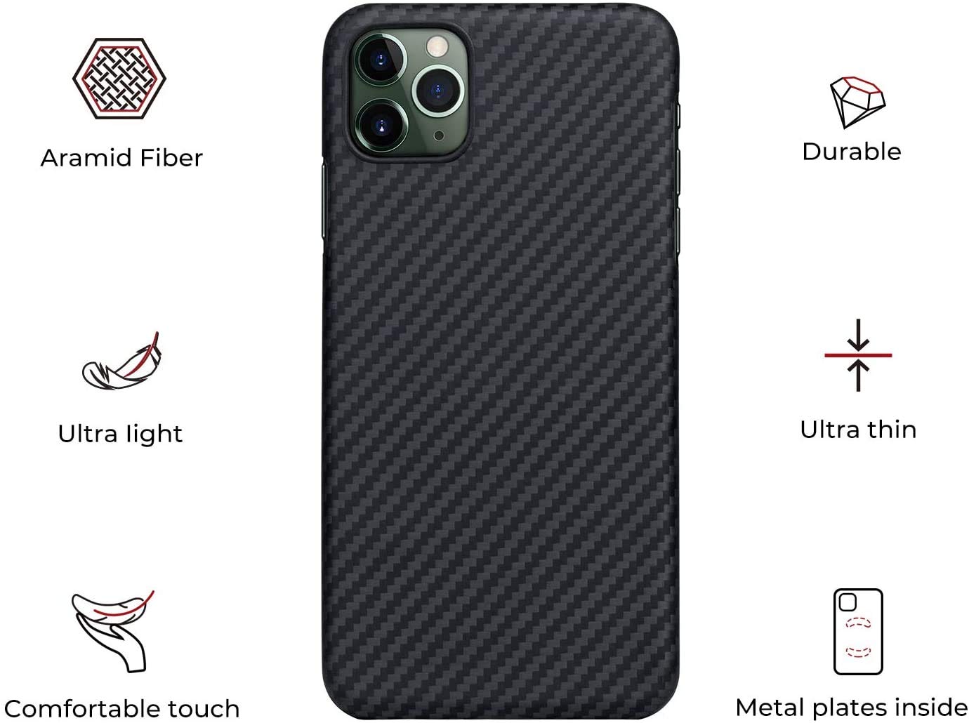PITAKA 3-in-1 Magnetic Wireless Charging Kit for iPhone 11 Pro | Fast Qi-Certified Car Mount & Phone Holder | Compatible with MagEZ Case | Perfect for Driving, Commuting & Road Trips