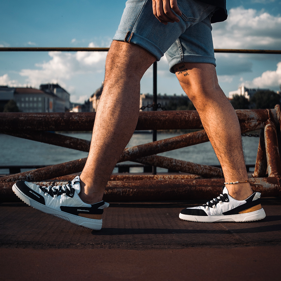 Barefoot Sneakers for Men & Women - Barebarics Revive X Sea Shepherd Orca | Minimalist Zero Drop Shoes for Running, Walking & Gym Workouts