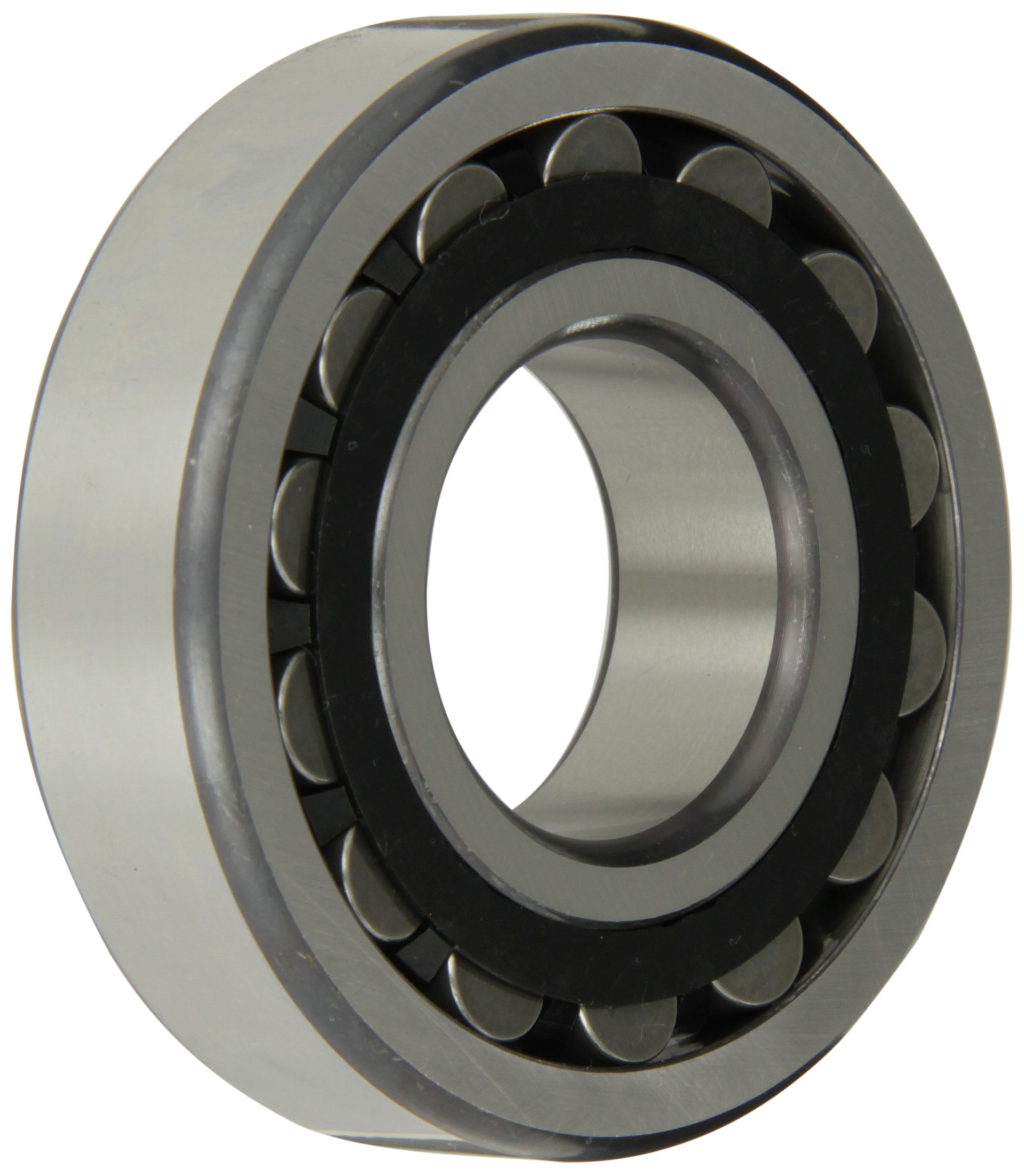 21309E1TVPB Spherical Roller Bearing - 45mm ID x 100mm OD x 25mm Width, Straight Bore with Polyamide/Nylon Cage, Metric Size, Normal Clearance for Industrial Machinery, Conveyors, and Heavy-Duty Equipment