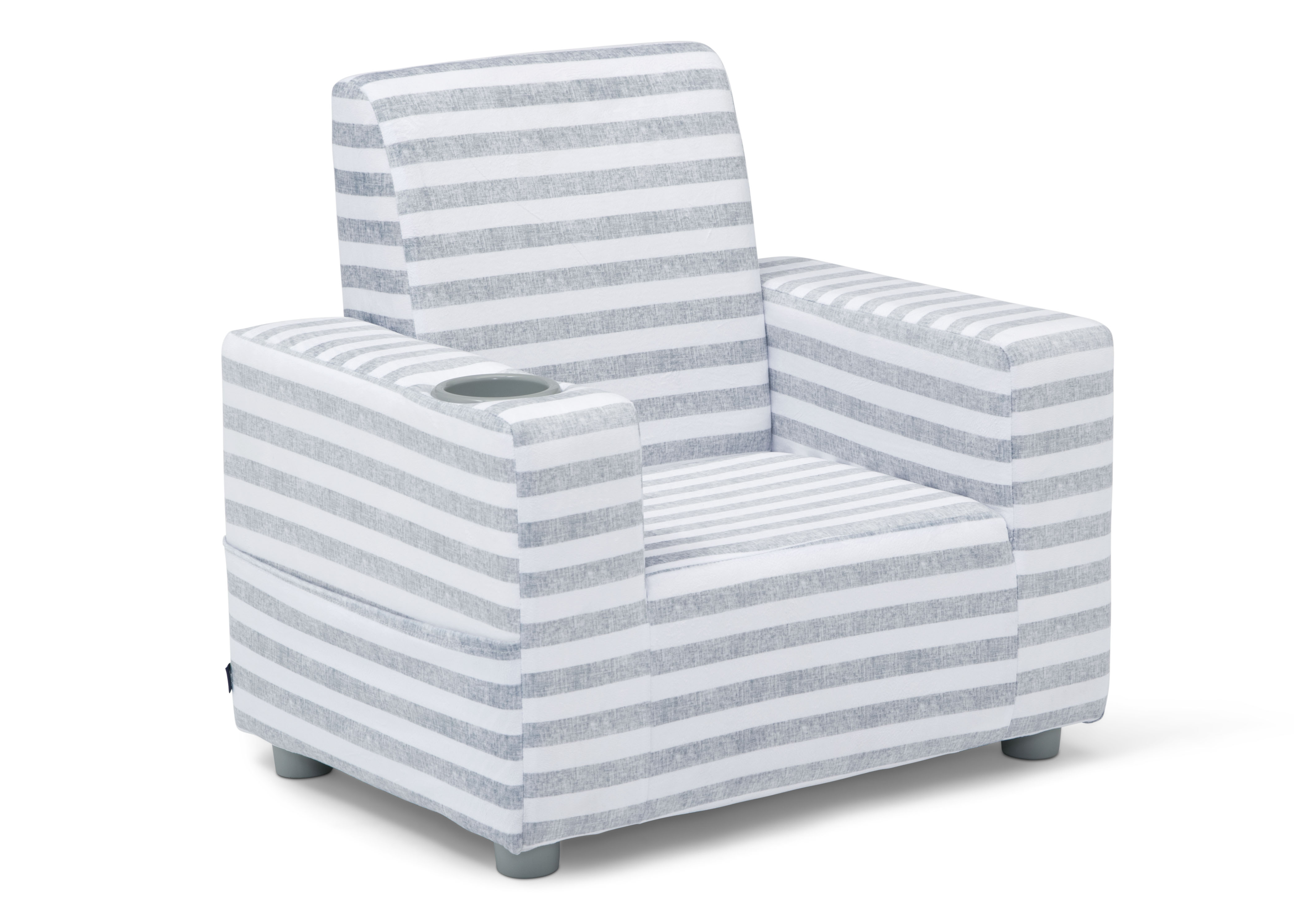 GapKids Upholstered Chair for Kids Room - Soft & Comfortable Children's Armchair with Washable Fabric - Perfect for Reading Nook, Playroom or Bedroom Decor