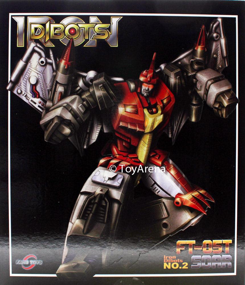 Fans Toys FT-05T Soar Red Version Transformers Action Figure Collectible Model Toy - Perfect for Display, Gifts, and Transformers Fans Collection