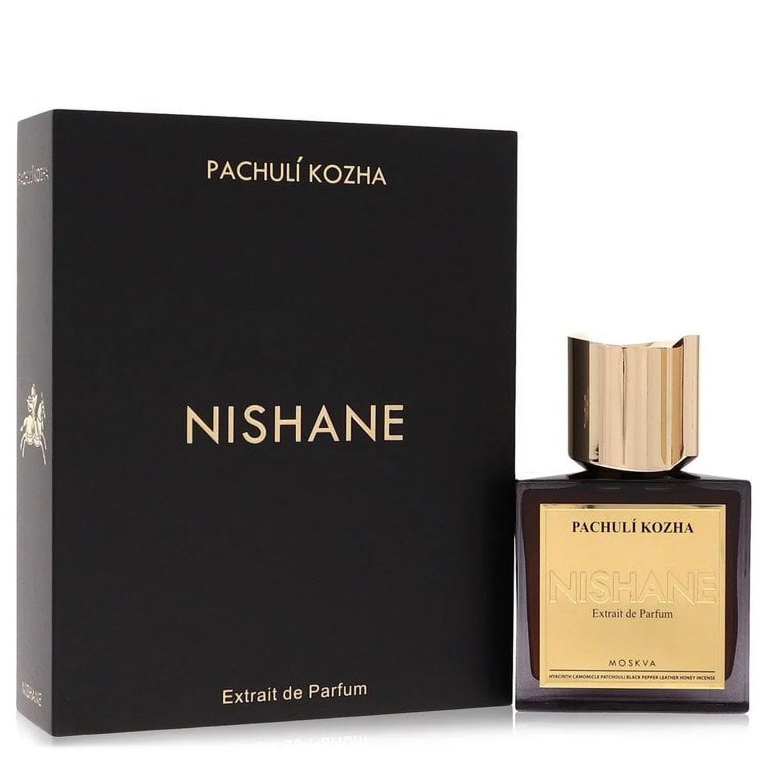 Nishane Pachuli Kozha 50ml Extrait de Parfum for Men - Premium Long-Lasting Fragrance | Luxury Cologne for Date Night, Special Occasions & Gifting