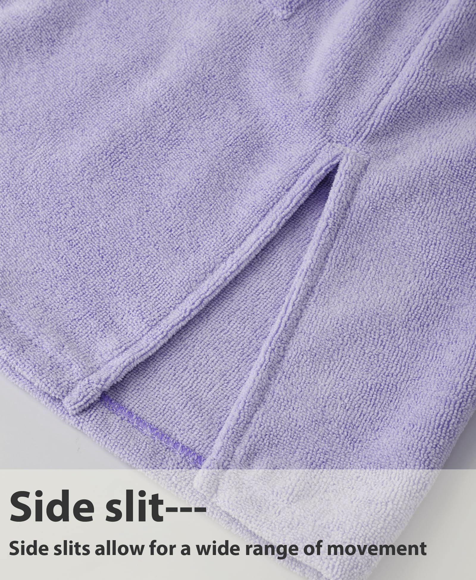 MissShorthair Kids Hooded Towel Robe with Zipper - Soft Beach Cover Up & Swim Changing Robe for Boys and Girls - Quick Dry Bath Towel Poncho for Pool, Beach & After Shower