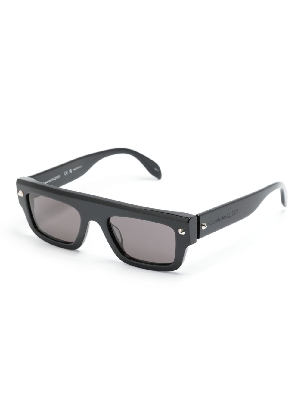 Alexander McQueen Black Sunglasses for Women & Men - Luxury Designer Shades for Fashion, Travel & Outdoor Activities