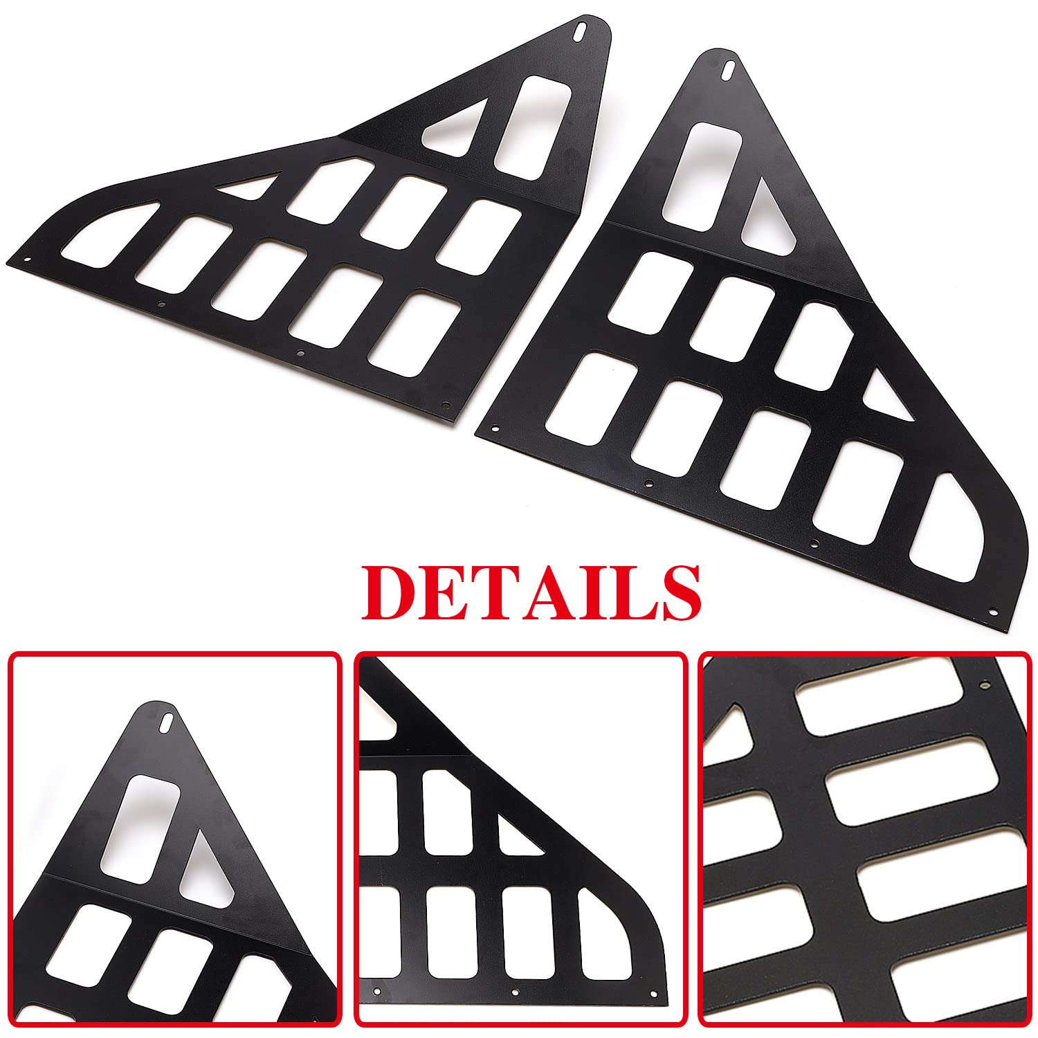 **Modular Rear Window MOLLE Panel Storage System for 2010-2024 Toyota 4Runner – Cargo Organizer & Gear Carrier – Perfect for Off-Roading, Camping & Overlanding**