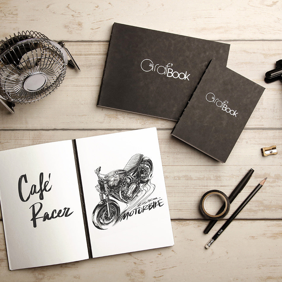 Clairefontaine Graf'Book 11x17cm Premium Sketch Notebook - Perfect for Artists, Students & Professionals - Ideal for Drawing, Sketching & Note Taking