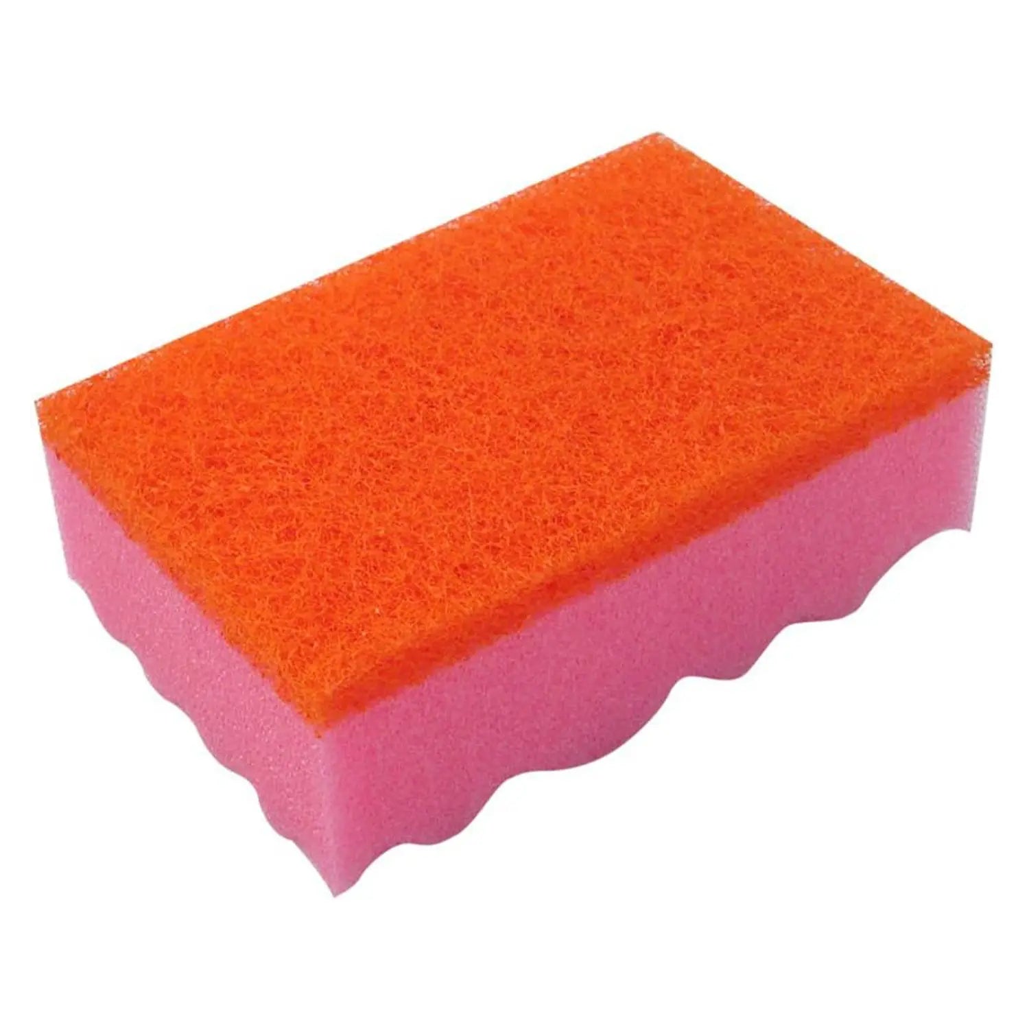 Kikulon Pro Antibacterial Kitchen Sponge - Soft Nylon Scrubber for Dishes, Pots & Pans - Non-Scratch Cleaning Sponge for Sinks, Countertops & Cookware (6-Pack)