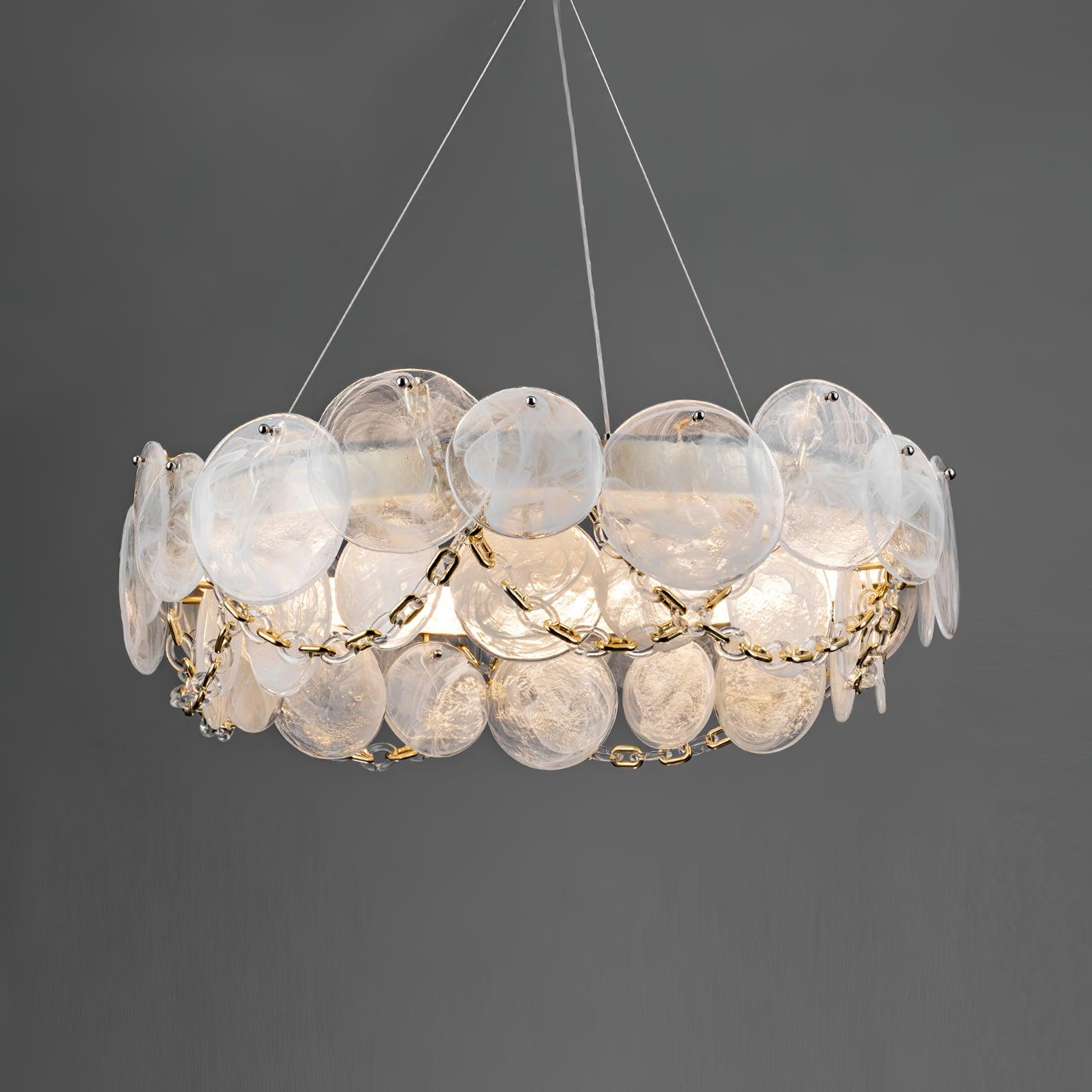 Elegant Cassia Crystal Chandelier - Modern Ceiling Light Fixture for Dining Room, Living Room & Bedroom | Perfect for Home Decor & Wedding Venue Lighting