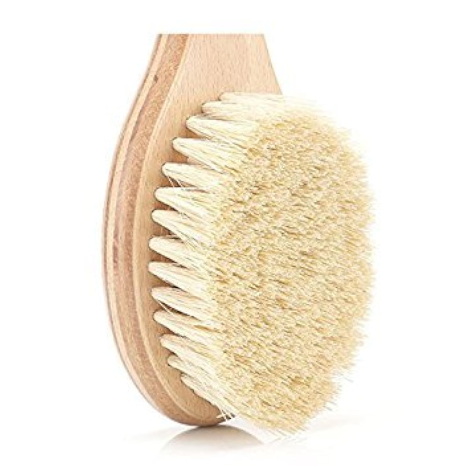 Natural Wooden Long Handle Cactus Bath Brush - Exfoliating & Massaging Back Scrubber for Shower and Spa Relaxation