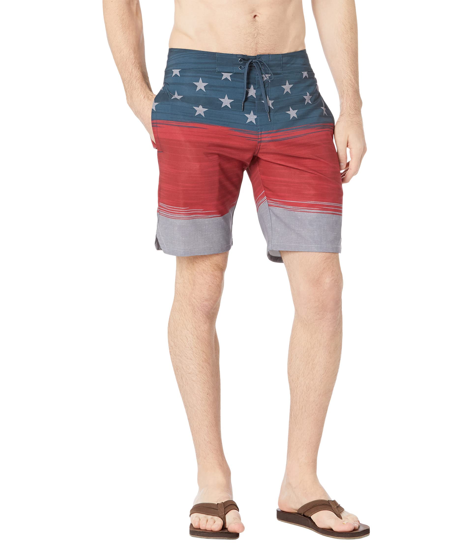 TravisMathew Starboard Shores Swim Shorts - Men's Quick-Dry Beach Board Shorts for Swimming, Surfing & Summer Vacation | Comfortable & Stylish Swimwear
