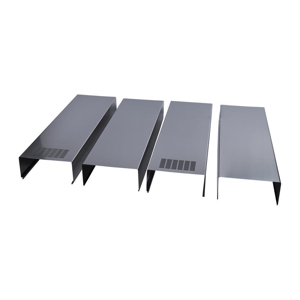 Amana EXTKIT26FS Stainless Steel Island Hood Chimney Extension Kit - Perfect for Kitchen Range Hood Ventilation & Airflow Enhancement