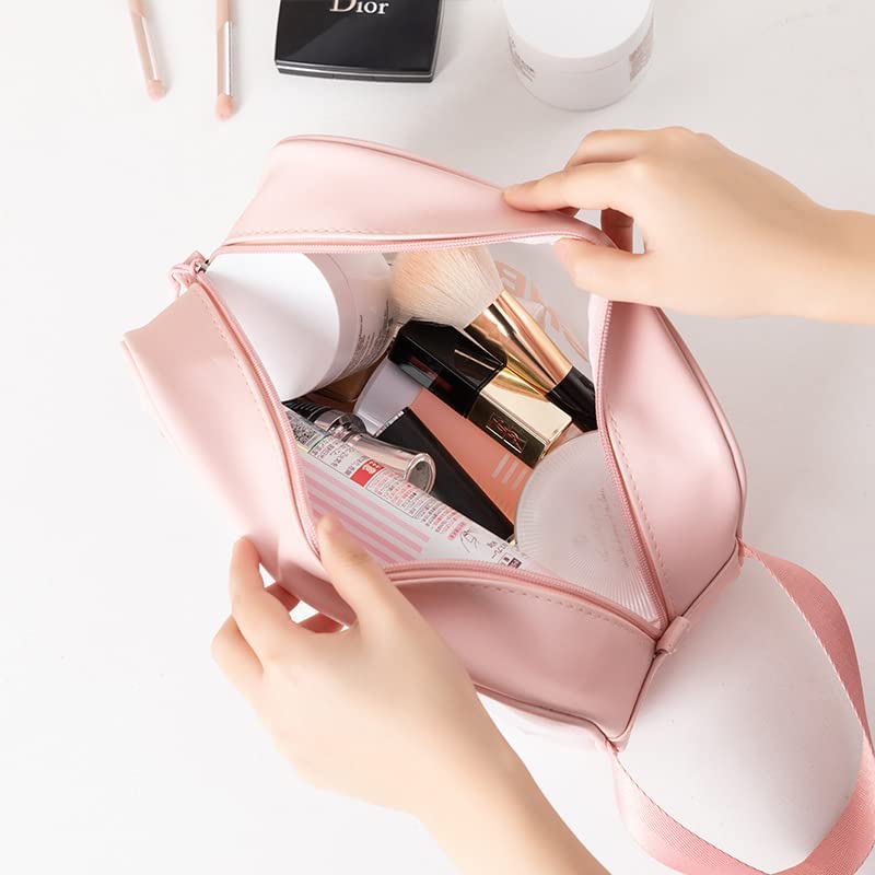 3 pcs pink wash bag