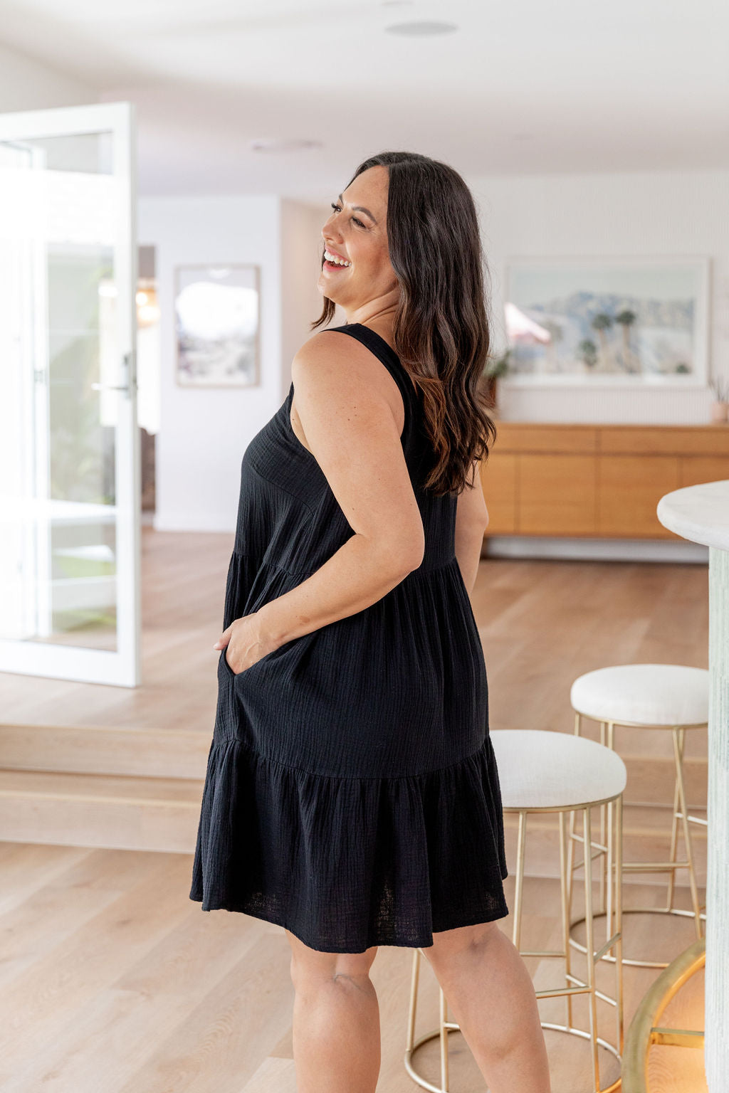 Elegant Black Lover Dress for Women - Perfect for Date Nights, Parties, and Special Occasions