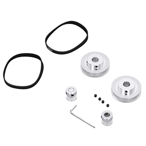 20 Teeth Synchronous Wheel Kit for Milling & Drilling Machines - Durable Printer Gear Replacement with Easy Installation - Perfect for CNC Equipment, 3D Printers, and Industrial Machinery Maintenance