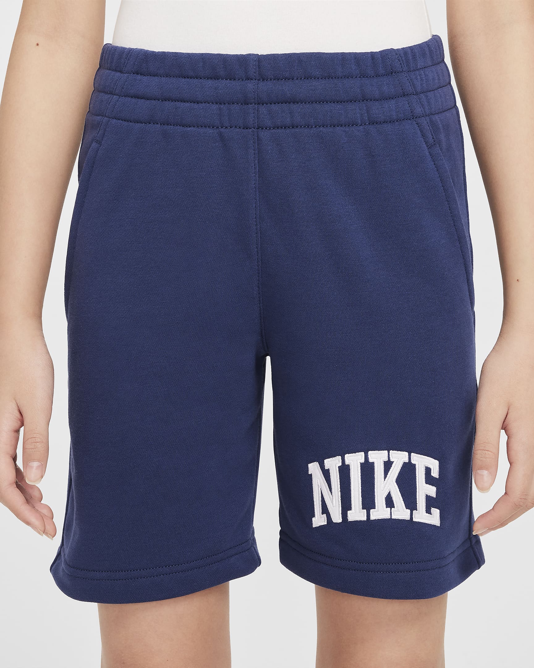 Nike Kids' Club Short Navy Blue Pants - Comfortable Athletic Shorts for Boys & Girls - Perfect for Sports, Play & Everyday Wear