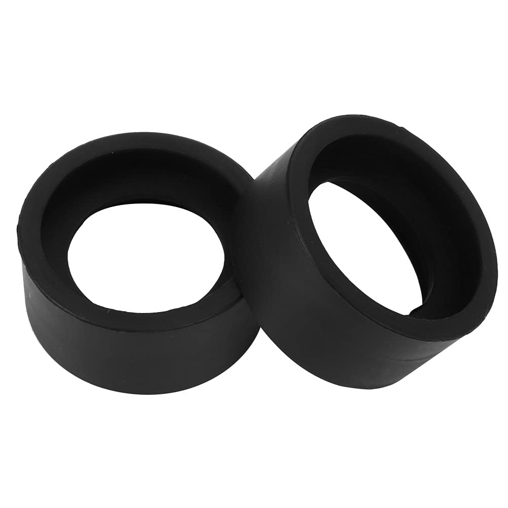 2 Pack 36mm Binocular Eyepiece Covers - Soft Rubber Replacement Eye Cups Protector for Binoculars (KP-H2 Flat Angle) - Perfect for Bird Watching, Hunting & Outdoor Activities