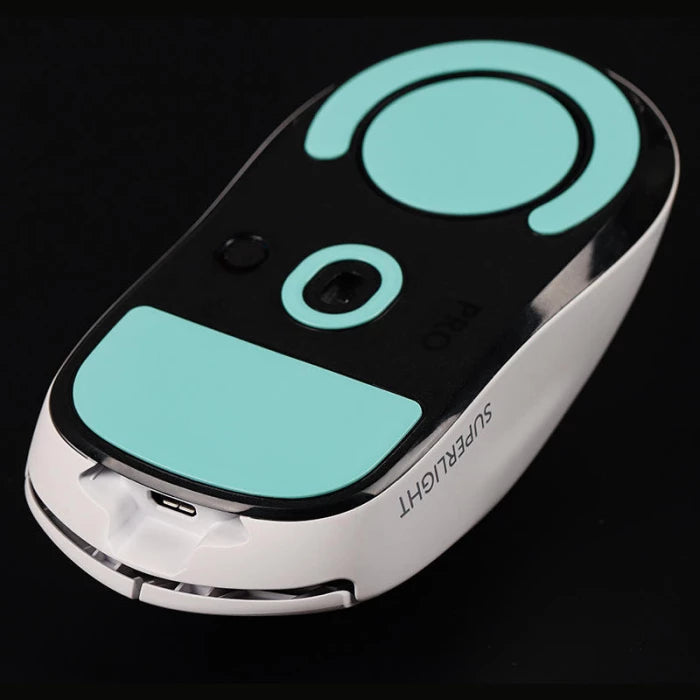 Esports Tiger YanZi Blue Mouse Feet Skates for Logitech G Pro X Superlight Wireless Gaming Mouse - Smooth Gliding & Enhanced Precision for FPS, MOBA & Esports Gaming