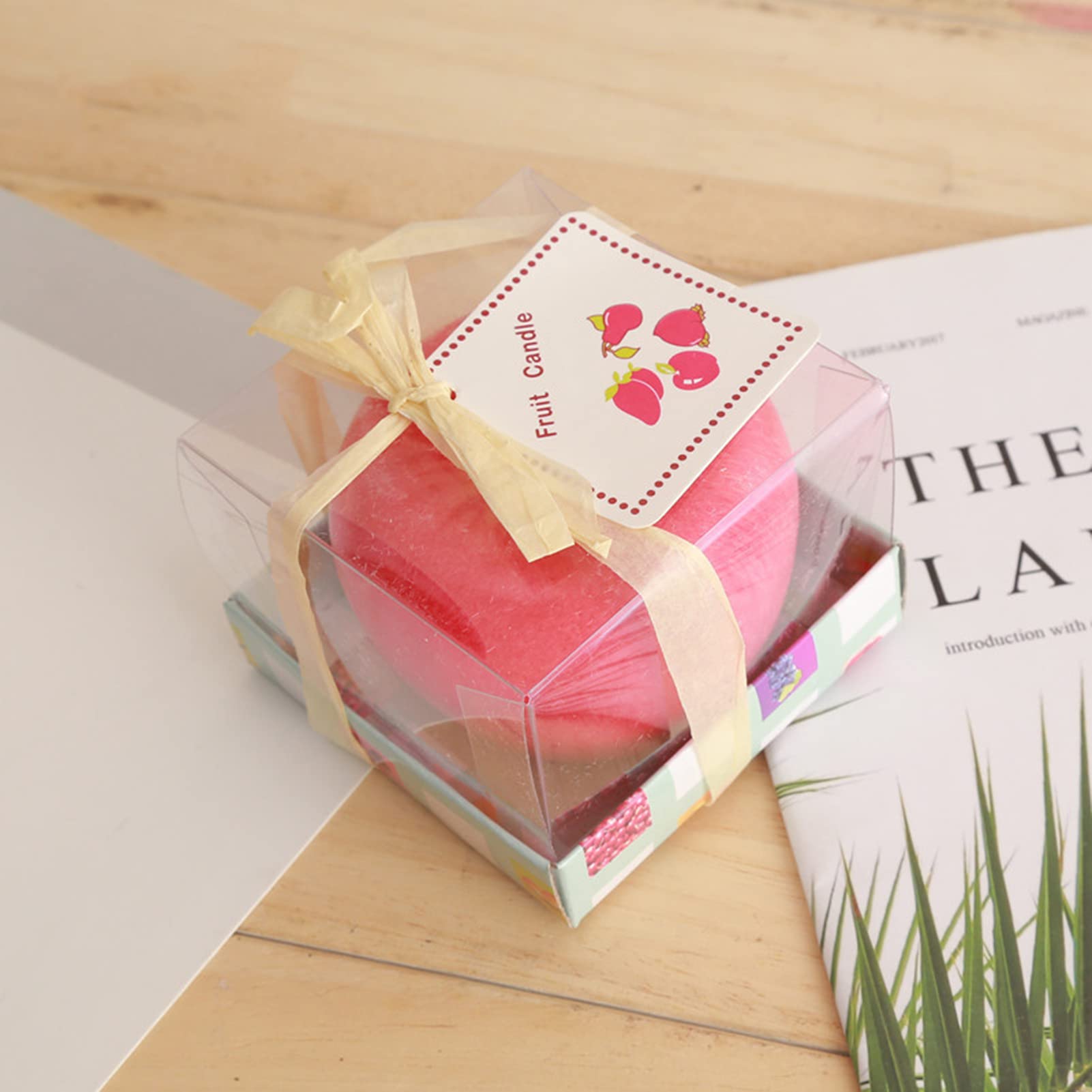 Premium Aromatherapy Scented Candle - Long-Lasting Red Fruit Fragrance, Creative Wax Design for Home Decor | Perfect Christmas Gift, Relaxation & Holiday Ambiance