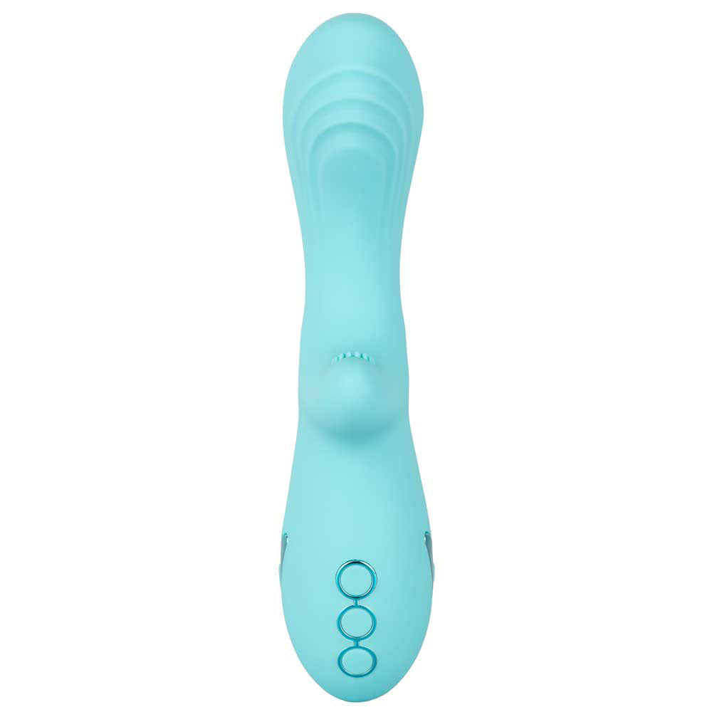 California Dreaming Catalina Climaxer Rotating Rabbit Vibrator - Powerful Dual Stimulation for Women - Perfect for Solo Play & Couples Intimacy
