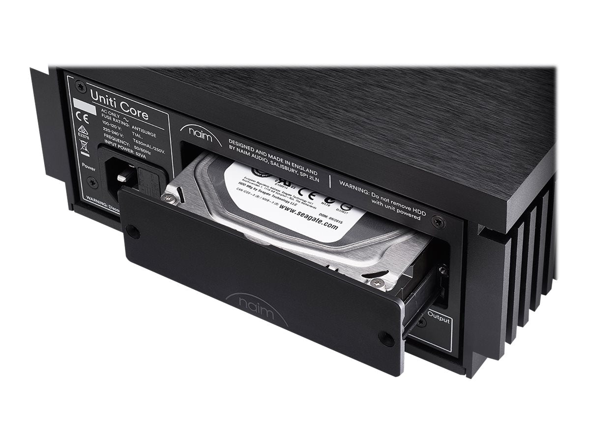 Naim Uniti Core Hi-Res Network Audio Streamer - High Fidelity Music Player for Home & Studio Use