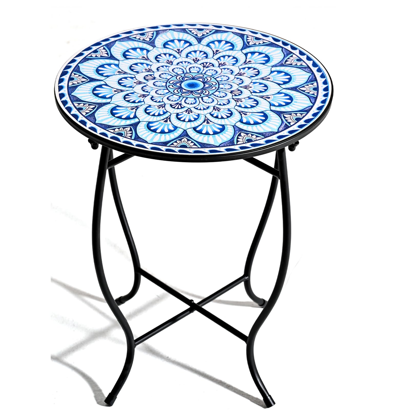 Round Side Table for Indoor & Outdoor Use - 14