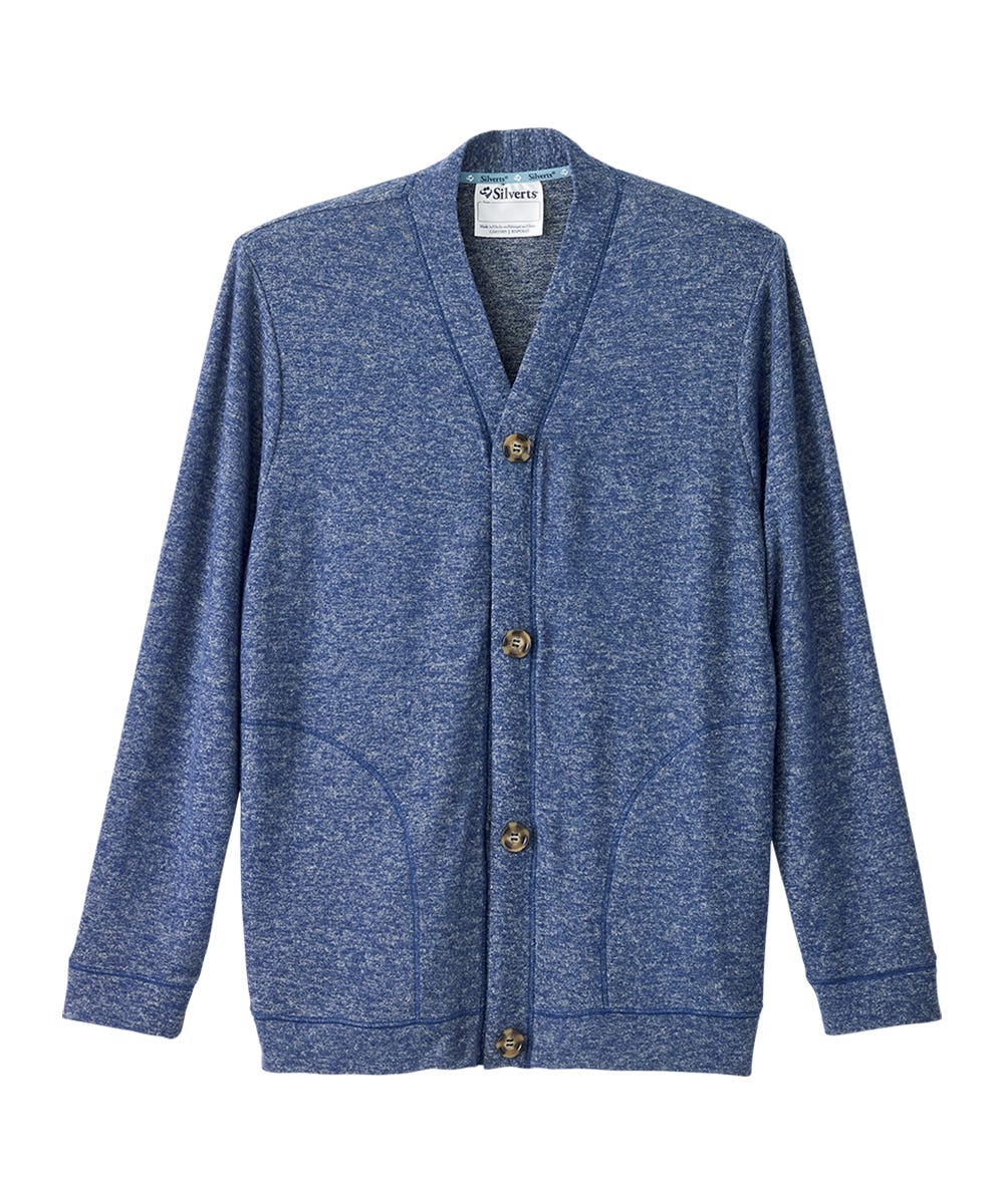 Men's Magnetic Button Front Cardigan - Soft & Stylish Knit Sweater for Casual Wear & Office Outfits | Cozy Layering Piece for Fall & Winter Fashion