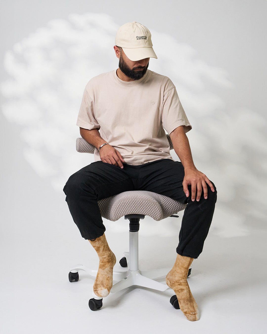 HÅG Capisco 8106 Ergonomic Office Chair - Kvadrat Mosaic 2 Brown Fabric - Adjustable Design for Home & Workspaces - Perfect for Creative Professionals & Long Hours Sitting